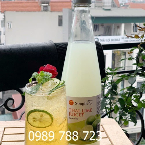 Nước cốt chanh thái lan chai 750ml pha trà chanh cực ngon