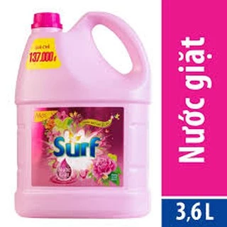 Nước giặt Surf hương hoa cỏ 3,8KG ~3,6 Lít