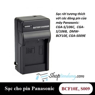 Sạc rời cho Pin Panasonic BCF10E S009 CGA-S/106C CGA-S/106B