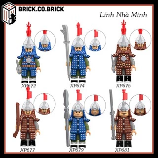 Trung Cổ Lính Nhà Minh Minifigure Castle