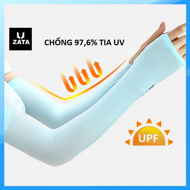 Găng Tay Chống Nắng ⚡ FREE SHIP ⚡ 2 găng chống nắng Hàn Quốc ngăn chặn 97,6% tia UV ZATA - GTCN