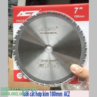 LƯỠI CẮT SẮT HỢP KIM  185MM- ACZ