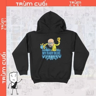 Áo hoodie Heisenberg - Breaking Bad, Trùm Cuối Cine, Unisex Nỉ Bông 100% 2 màu nam nữ 0084