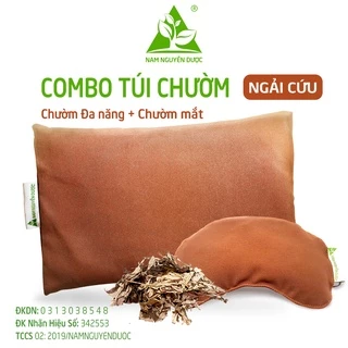 Combo túi chườm Đa Năng + Chườm Mắt NGẢI CỨU Nam Nguyên Dược