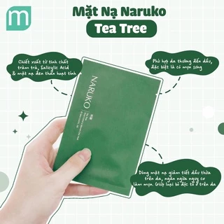 Mặt Nạ Naruko Tea Tree - Tràm Trà Xanh