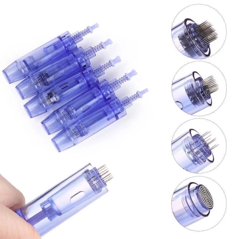 Kim nano ,12 ,36 phi kim xanh trắng đủ size dùng cho máy pen cấy tinh chất ,mụn nám sẹo rỗ