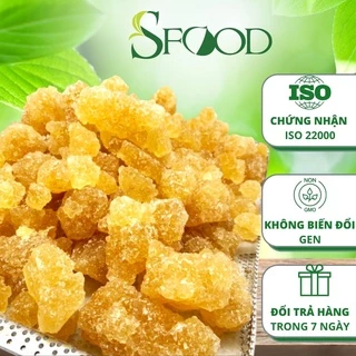 Đường phèn mật mía SFOOD 1kg, đường phèn Quảng Ngãi