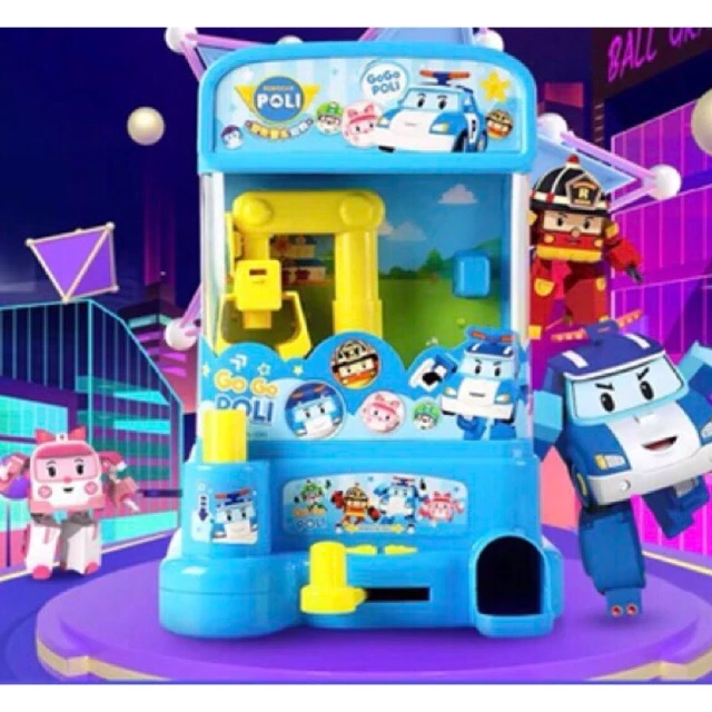 Bộ đồ chơi gắp trứng Poli - robocar- poli biến hình- gắp thú