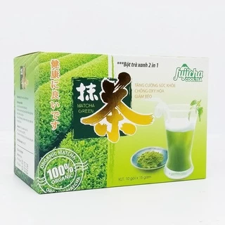 Bột Trà Xanh Fuji Matcha 2 in 1 150g (10 gói x 15g) | Trà Chính Sơn