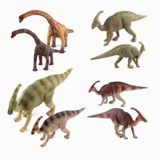 Mô hình khủng long Brachiosaurus/Parasaurolophus GOROCK tùy chọn dành cho trẻ em