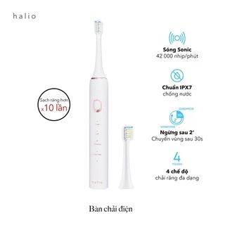 Bàn Chải Điện Làm Sạch Sâu Halio Sonic SmartClean Electric Toothbrush