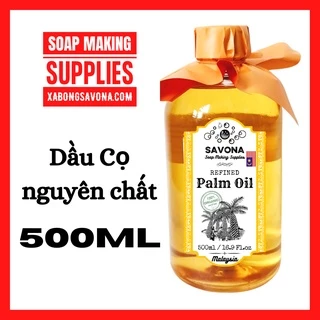 Dầu Cọ 500ml Làm Xà Phòng - Palm Oil 500ml SavonA