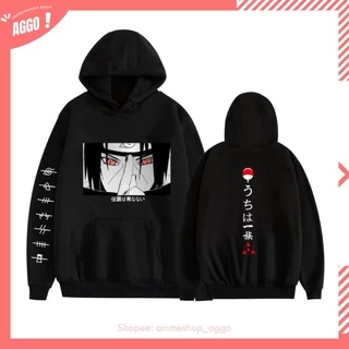 [ NHIỀU MÀU] Áo Hoodie Dài Tay Naruto, Itachi Uchiha Nam Nữ Đủ Size