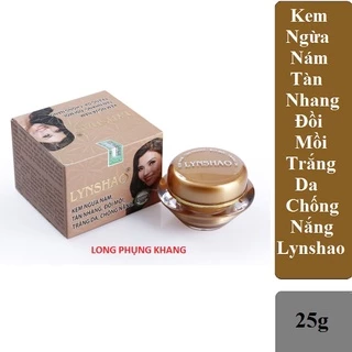 Kem Ngừa Nám - Tàn Nhang - Đồi Mồi - Trắng Da & Chống Nắng ( LYNSHAO ) 25g Hàng Chính Hãng