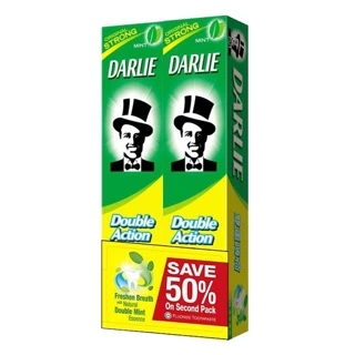 Combo 2 kem đanh răng Darlie  Double Action