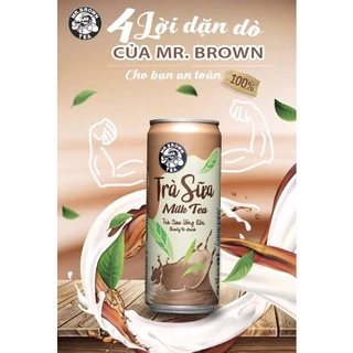 Trà Sữa Mr.Brown Hương Vị Trà Sữa Đài Loan Lon 320ml