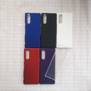 Ốp điện thoại cứng nhám siêu mỏng đơn giản chống trượt cho Sony Xperia 1 5 10 II III tùy chọn màu sắc