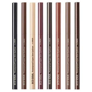 Kẻ mắt siêu mảnh the SAEM Eco Soul Powerproof Super Slim Eyeliner 0.1g