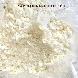 Sáp đậu nành (Soy Wax) 1Kg sáp thiên nhiên an toàn, làm nến thơm cao cấp, dễ làm