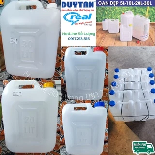 { Tổng kho giá rẻ }Can nhựa 20L/30L ,Can nhựa trắng HDPE đựng dung dịch lỏng