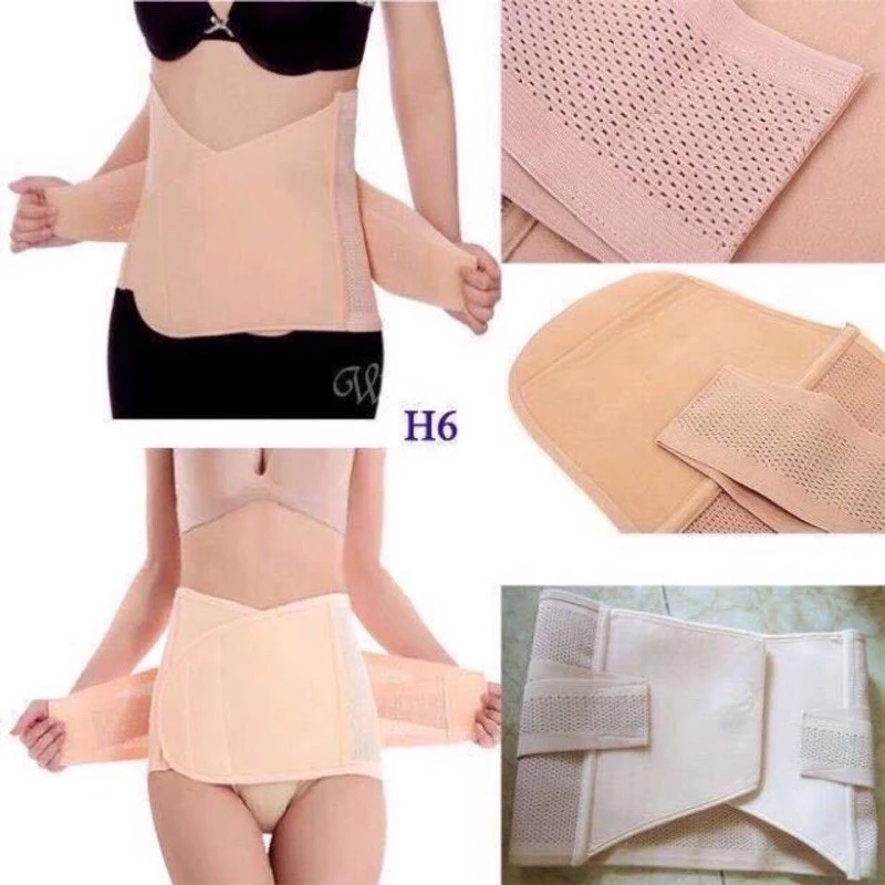 Đai Nịt Bụng Cao Cấp 2 lớp  bản to,Chống cuộn, Chống gãy gập , Định hình eo thon