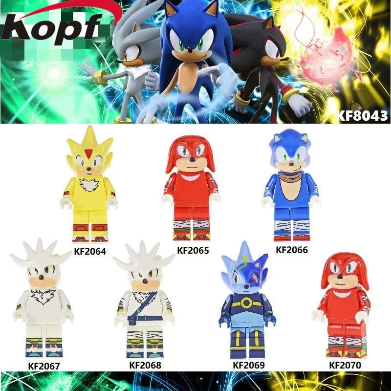 Minifigures Các Mẫu Nhân Vật Hoạt Hình Sonic Shadow Mẫu Mới Ra KF8043