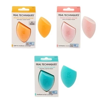 Mút tán nền Real Techniques Sponge - Mỹ Bản Dupe của Beauty Blender