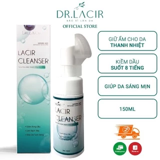 Sữa Rửa Mặt Bạc Hà Kiềm Dầu Drlacir Chai 150ml,giúp kháng khuẩn,ngừa viêm,ngừa bụi bẩn,vi khuẩn gây mụn,kiểm soát dầu