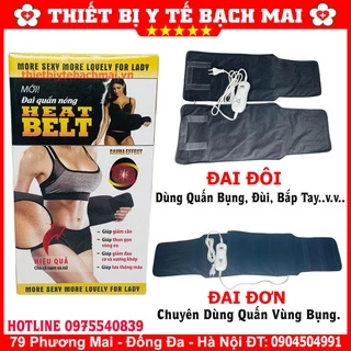 💥 Đai Quấn Nóng Heat Belt 💥 Đai Quấn Nóng Giảm Mỡ Bụng 💥 Đai Chườm Nóng Giảm Đau Nhức Xương Khớp