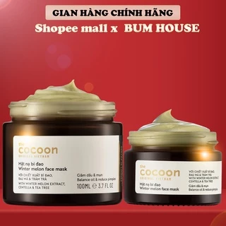 Mặt nạ bí đao Cocoon giảm dầu & mụn 30ml/100ml