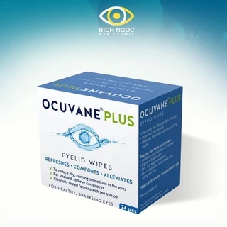 Hết Viêm Bờ Mi Không Cần Phải Nghĩ đã có Gạc lau mi  OCUVANE® PLUS[nhập khẩu Hungary]