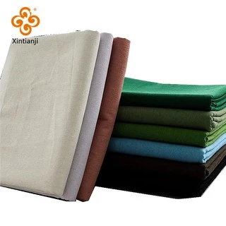 Vải Canvas thô vải lanh rắn vải Polyester cho túi lưu trữ zakka Trang trí hàng dệt may nhà W300022