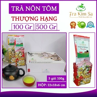 Trà Nõn tôm Thái Nguyên Loại Thượng hạng 1kg - Hộp 10 Gói 100Gr - Trà Hữu Cơ - TKS068