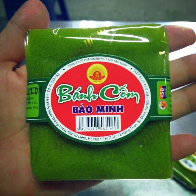 Bánh cốm, phu thê Bảo Minh 75g (Combo 5 cái)