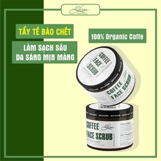 tẩy tế bào chết coffee giúp trắng da ngừa mụn giảm thâm ngăn ngừa lão hóa da _ Lim farm & food