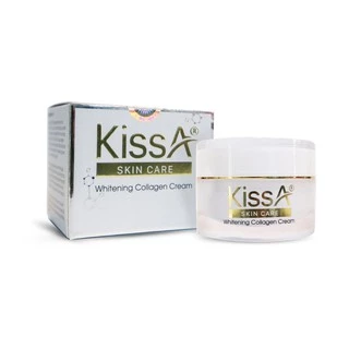 Kem dưỡng trắng da collagen KissA 30g làm sáng da chống lão hoá mờ thâm nám