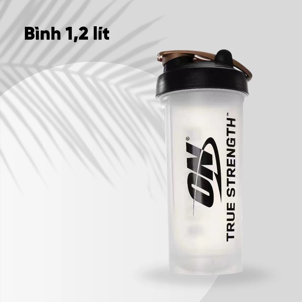 Bình Lắc Sharker 1.2l | Bình Nước Tập Gym Cực Bền [Tặng Quả Lắc Lò Xo]