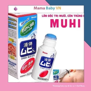 [Chính Hãng]   Bôi muỗi dạng lăn Muhi ngăn ngừa muỗi đốt và côn trùng cắn 50ml nội địa Nhật Bản