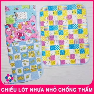 Chiếu Lót Nhựa Chống Thấm Tràn Cho Bé Sơ Sinh, Lót Thay Đồ, Thay Tã Em Bé To, Nhỏ