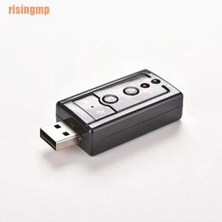 Thiết bị chuyển đổi âm thanh 7.1 mini USB 2.0 3d 12mbps