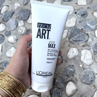 Gel định hình siêu cứng TECNI.ART FIX MAX L'oreal (Độ cứng: 6) 200ml "