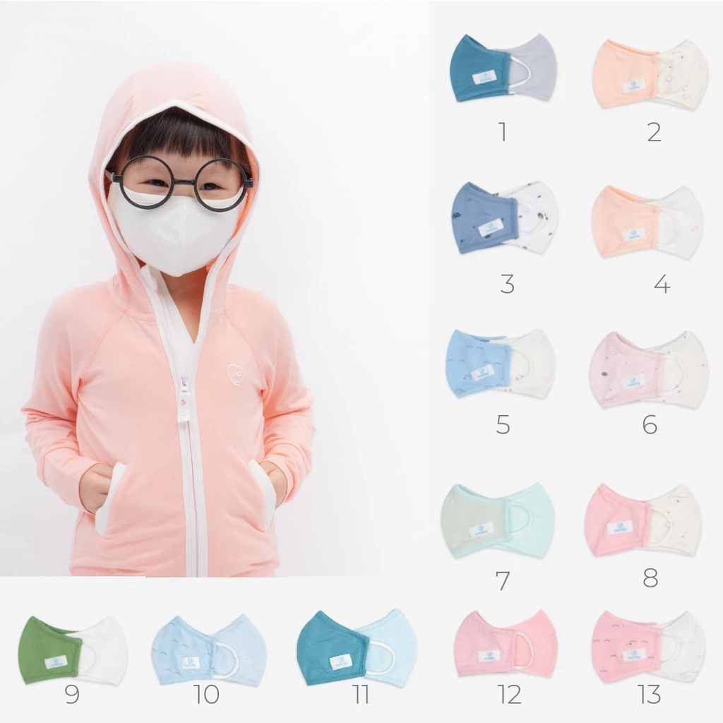 BU Corner - Khẩu trang kháng khuẩn vải sợi tre BU Baby I ABB030000