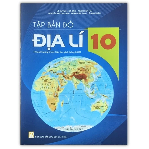 Sách - Tập bản đồ Địa Lí lớp 10 ( theo chương trình GDPT mới 2018 )