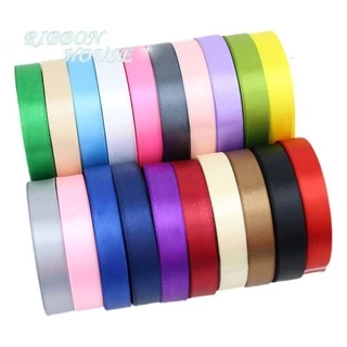 Cuộn dây ruy băng dùng trang trí giá sinh/bữa tiệc 15mm 25 yard