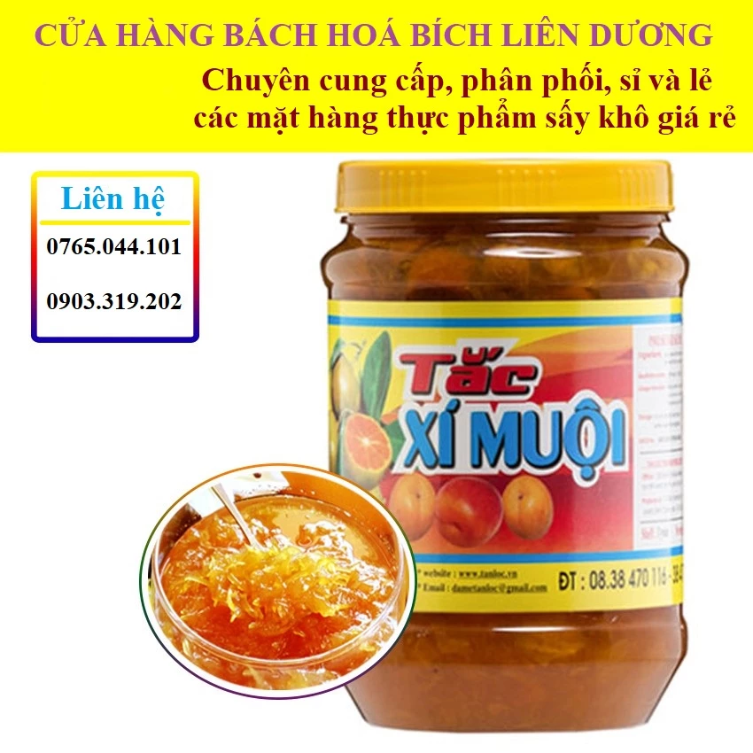 [Combo 5 hủ] Tắc xí muội Tấn Lộc