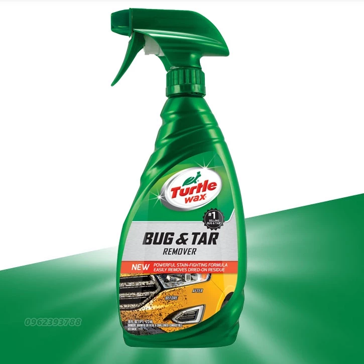 Tẩy nhựa đường ô tô Bug & Tar remover, Turtle Wax