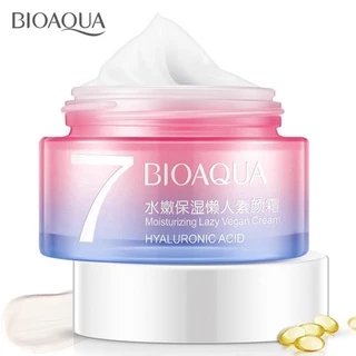 Kem dưỡng da cấp ẩm 7 ngày của Bioaqua hàng nội địa Trung, Kem dưỡng ẩm da mặt giữ ẩm cấp nước cho làn da luôn mịn màng