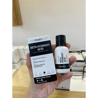 [ FULLSIZE 30ML-BILL US ] TINH CHẤT TẨY DA CHẾT LÀM SẠCH LCL THE INKEY LIST BETA HYDROXY ACID ( BHA ) EXFOLIATING SERUM