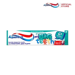 Kem đánh răng Aquafresh Big Teeth 50ml - dành cho trẻ từ 6 tuổi