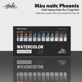 [LỖ STORE] Màu nước dạng tuýp Phoenix Artist Grade Watercolor